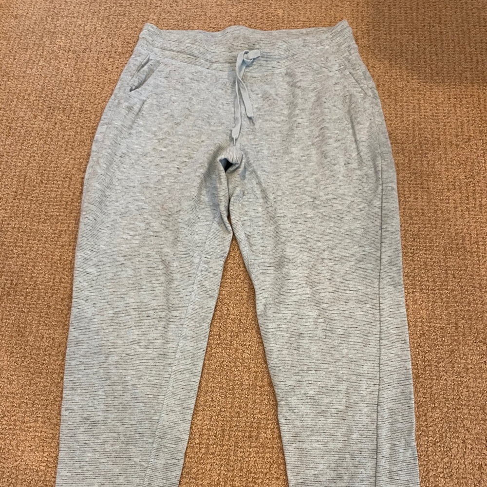 Blue striped champion joggers